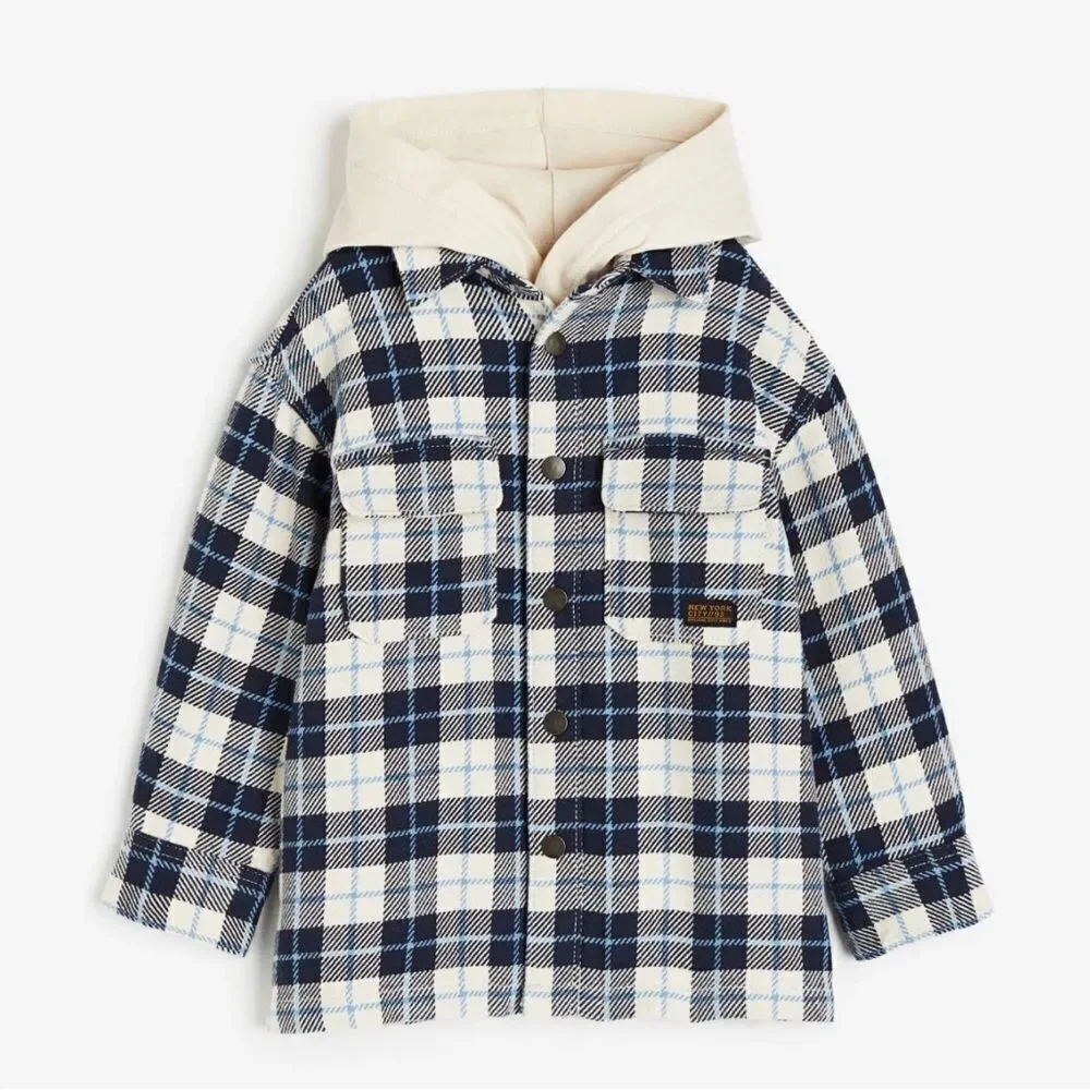 H&M 2-PIECE HOODIE AND SHIRT SET & SUPERSTRETCH SLIM FIT JEANS DENIM JEANS